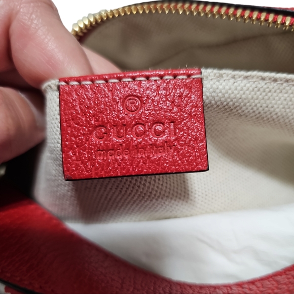 NWOT Gucci Apple Messenge Bag Beige/Brown - Picture 4 of 9